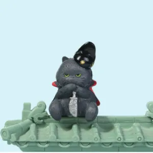 Forbidden City Royal Cat Ming Dynasty Imperial Agent Miniature Figurine