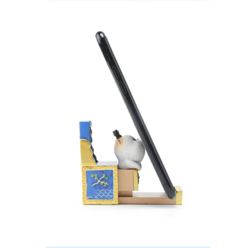Forbidden City Royal Cat Sitting in Lacquered Dresser Smartphone Stand