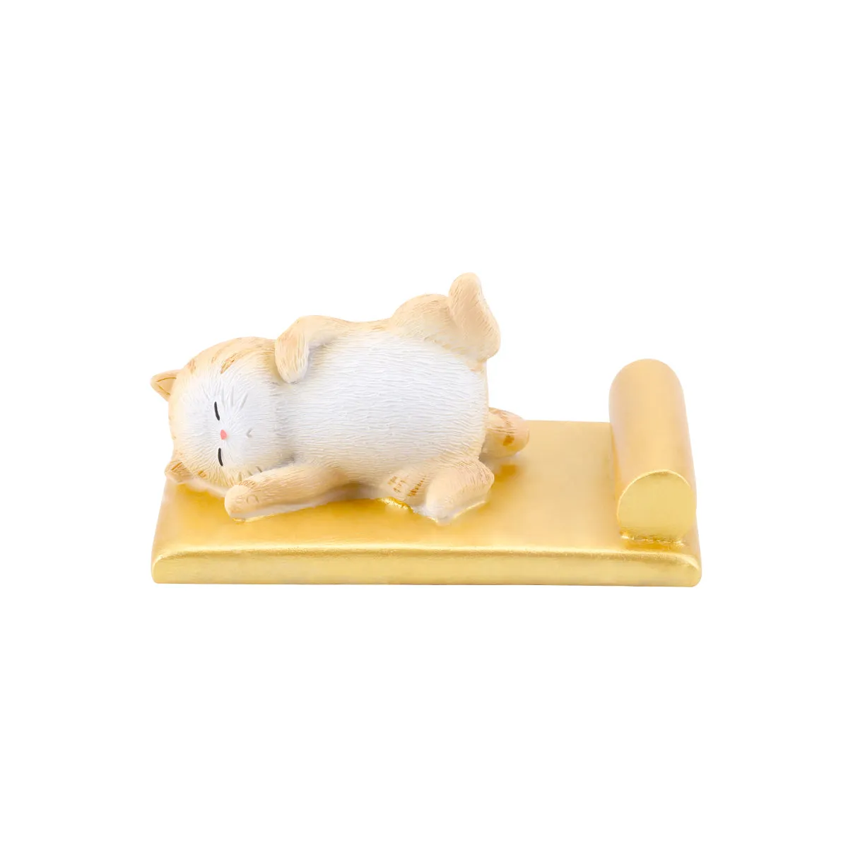 Forbidden City Royal Cat Sleeping in Imperial Bed Smartphone Stand