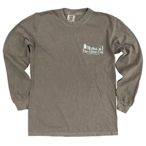 Glass City Toledo Ohio Long Sleeve Cotton Shirt