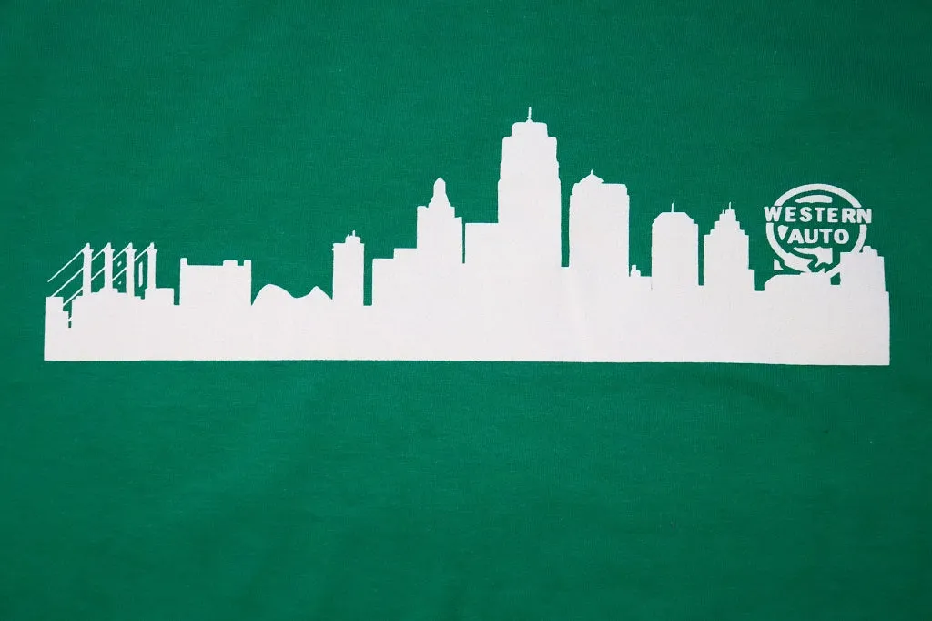 Green Kansas City Skyline