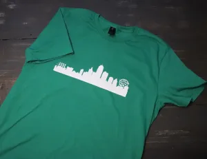 Green Kansas City Skyline