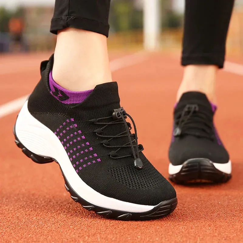 GS Pro Runner | Ademende hardloopschpen voor dames zonder veters