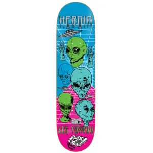 HEROIN 'Lee Yankou Video City' Skateboard Deck 8.25"