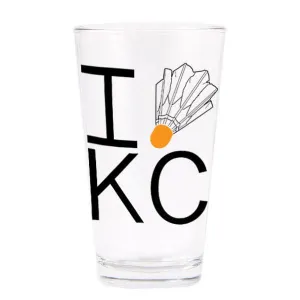 I (Shuttlecock) KC Pint Glass