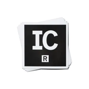 IC Logo Mini Sticker