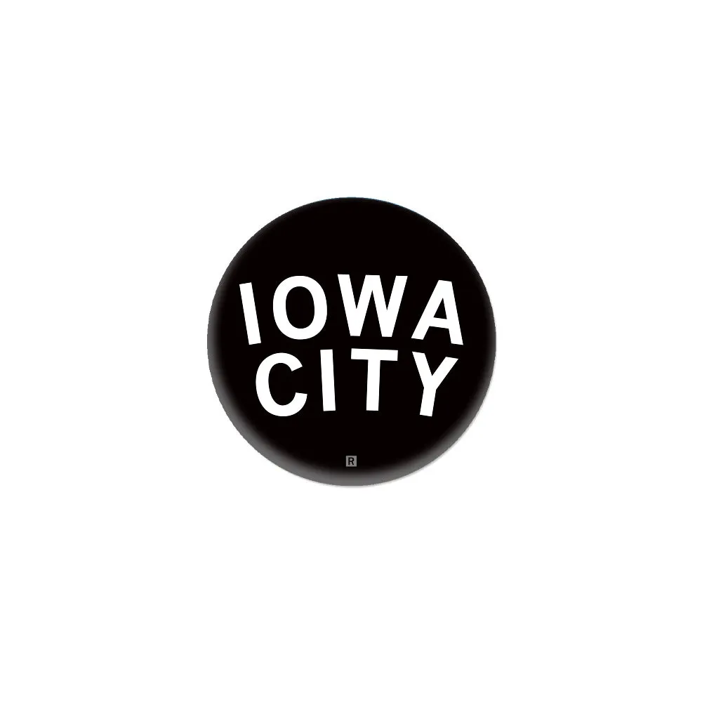 Iowa City 1" Button