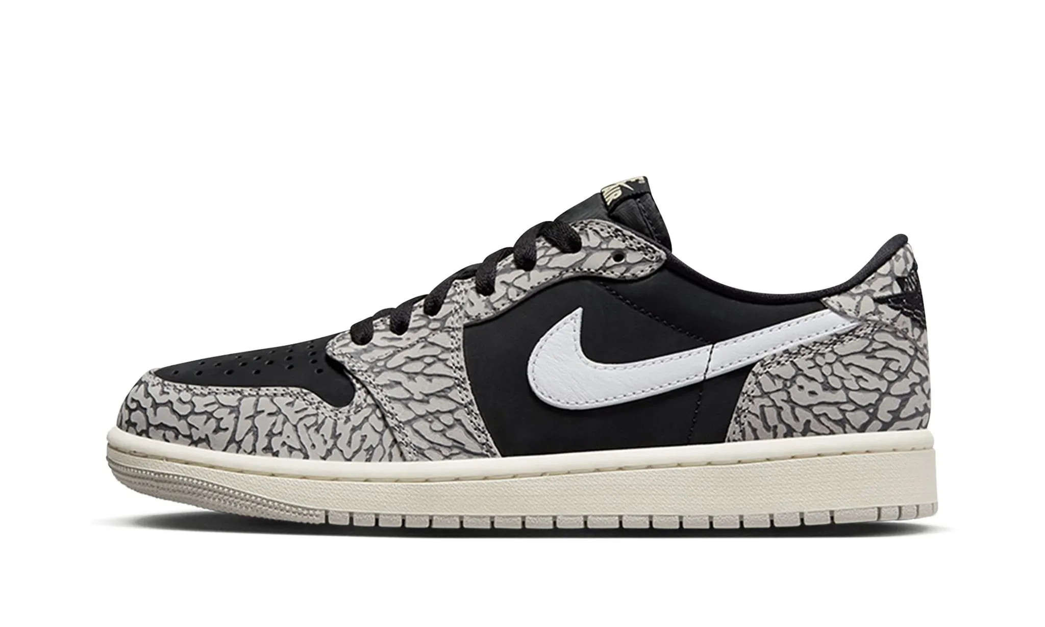 Jordan 1 Low OG "Black Cement"