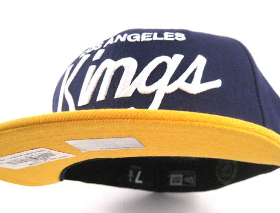 Los Angeles Kings 59Fifty New Era Fitted Hats (LA Lakers Color Way)