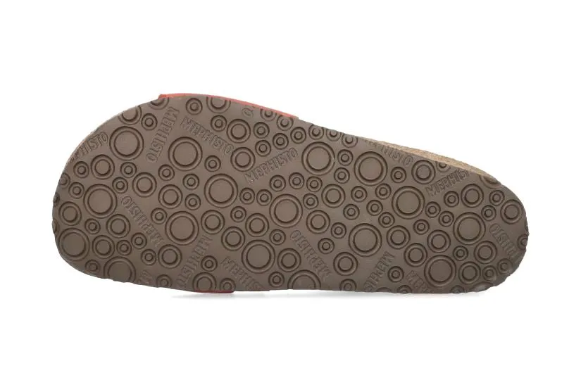 'Mabel' women's slide sandal - red