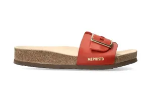 'Mabel' women's slide sandal - red