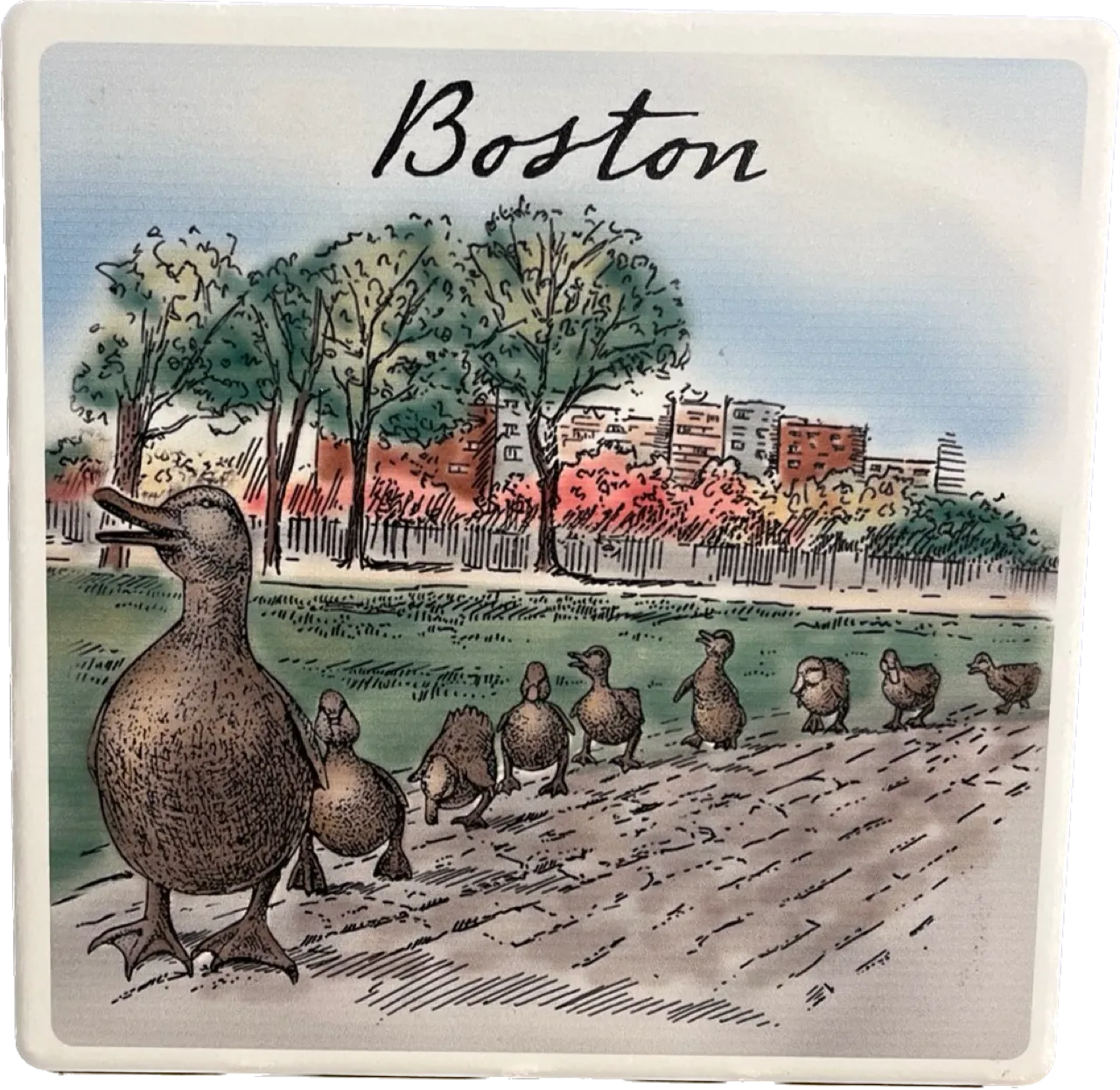 Make Way for Ducklings Trivet