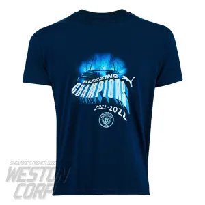 Manchester City Adult 2022-23 Winners Tee