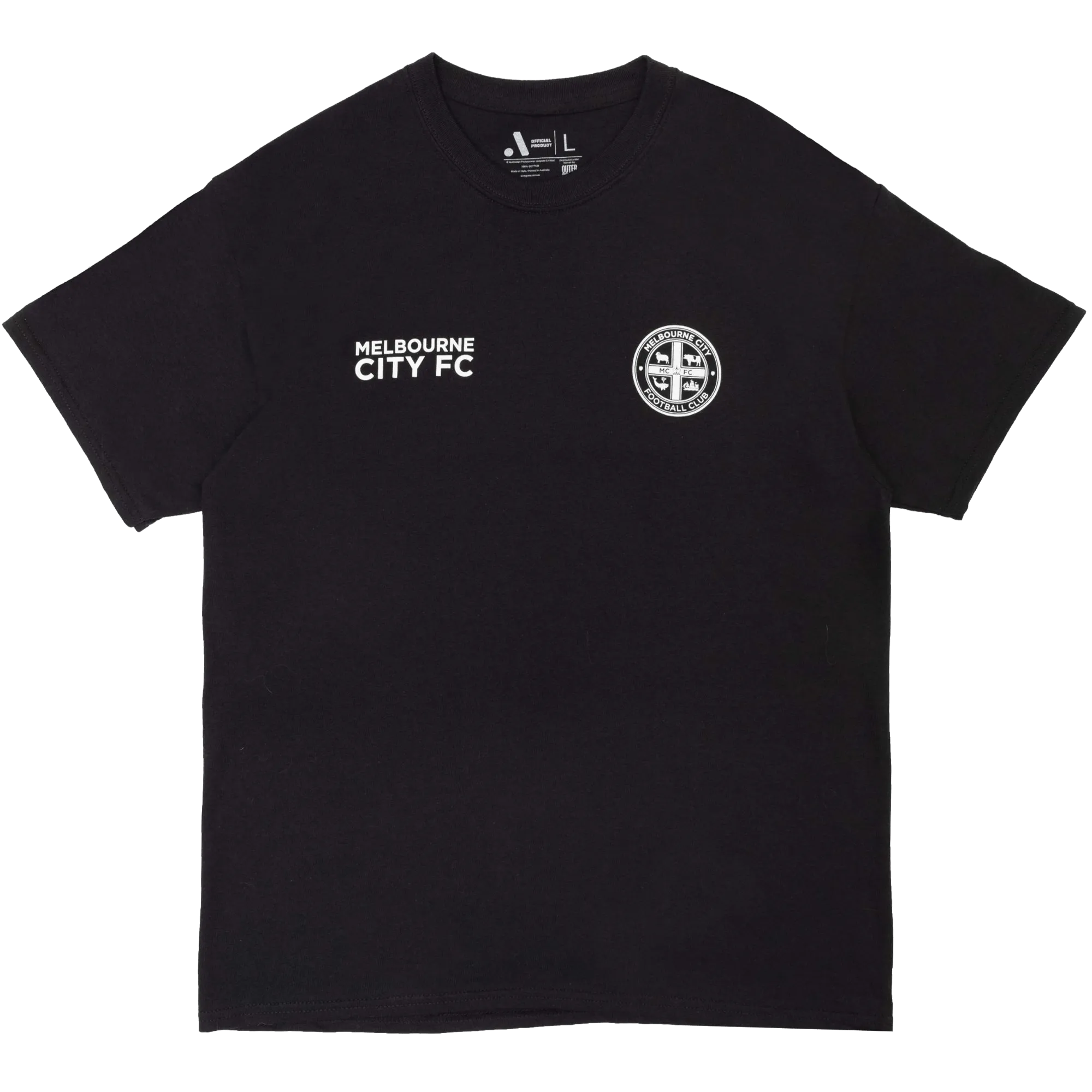 Melbourne City Crest Tee (7KIM1SBS2-MC)