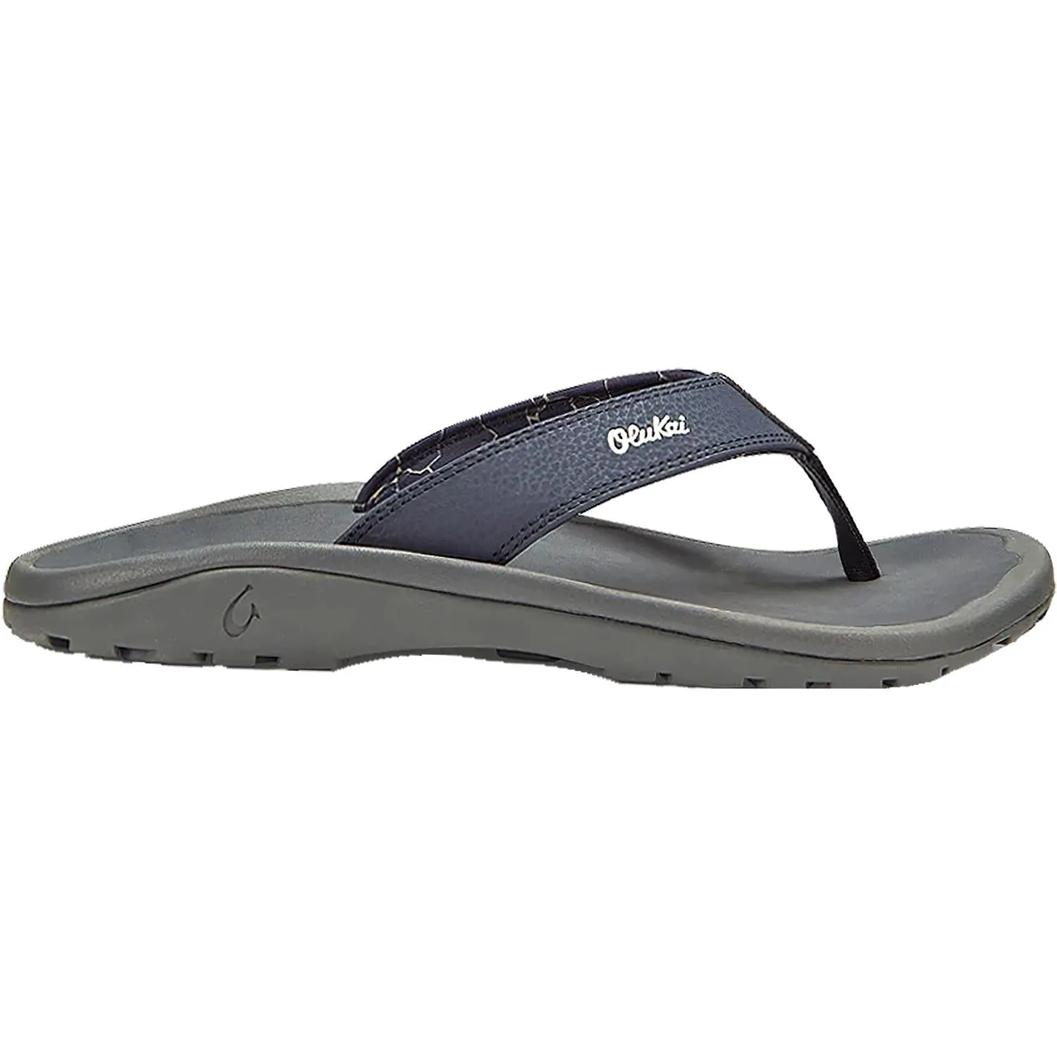 Men's OluKai Ohana Blue Depth/Dark Shadow Synthetic