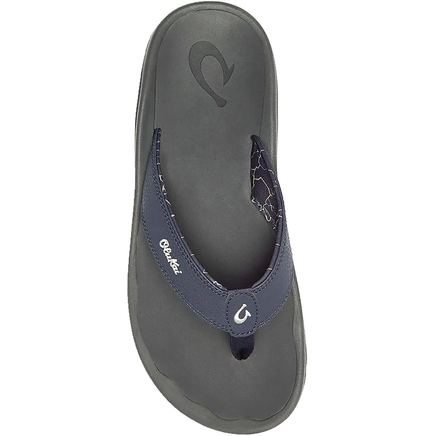 Men's OluKai Ohana Blue Depth/Dark Shadow Synthetic