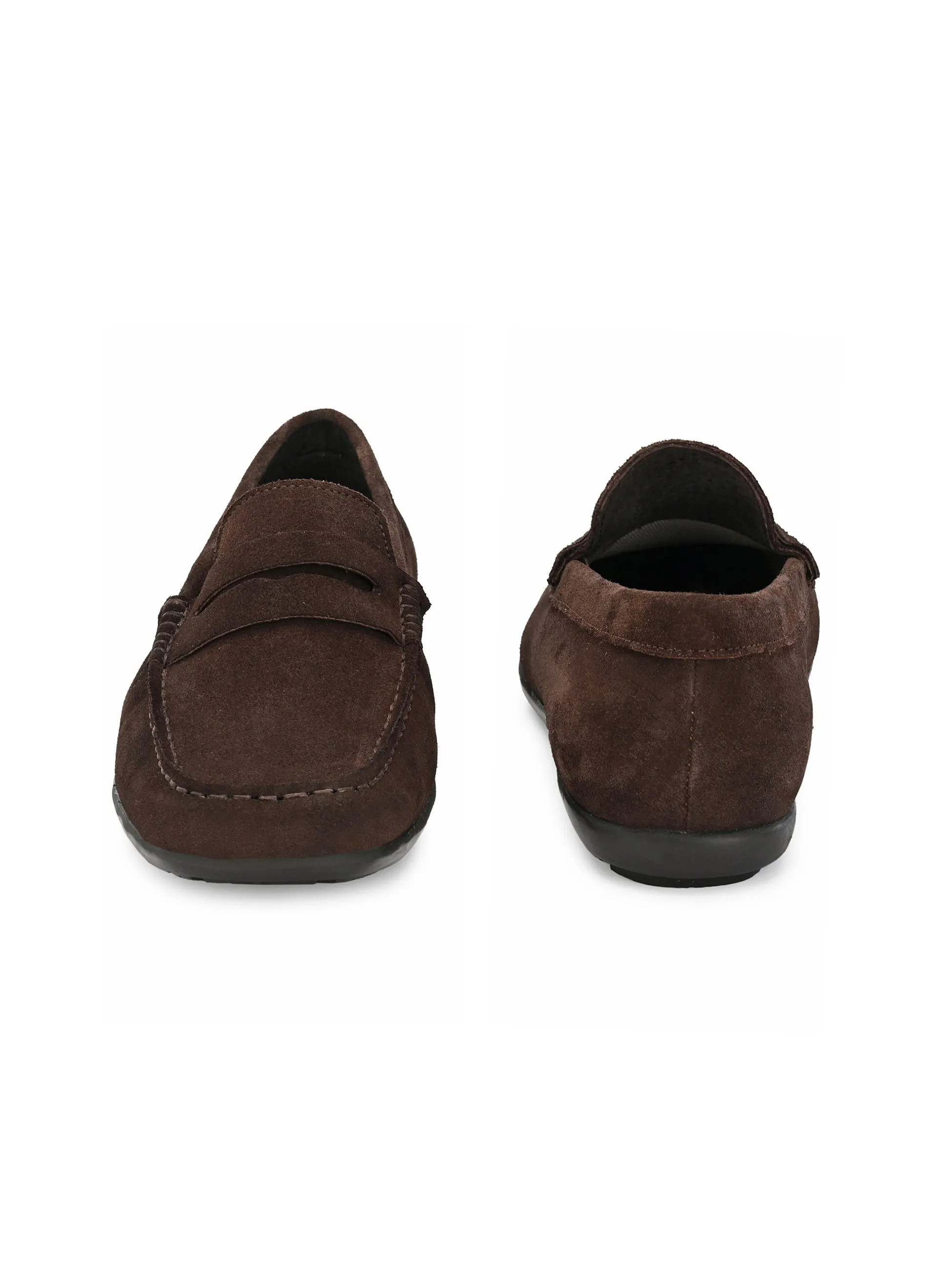 Men's Suede Leather Slip on Casual Loafer Moccasin