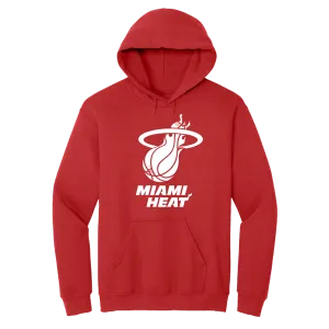 Miami HEAT Logo Red Hoodie