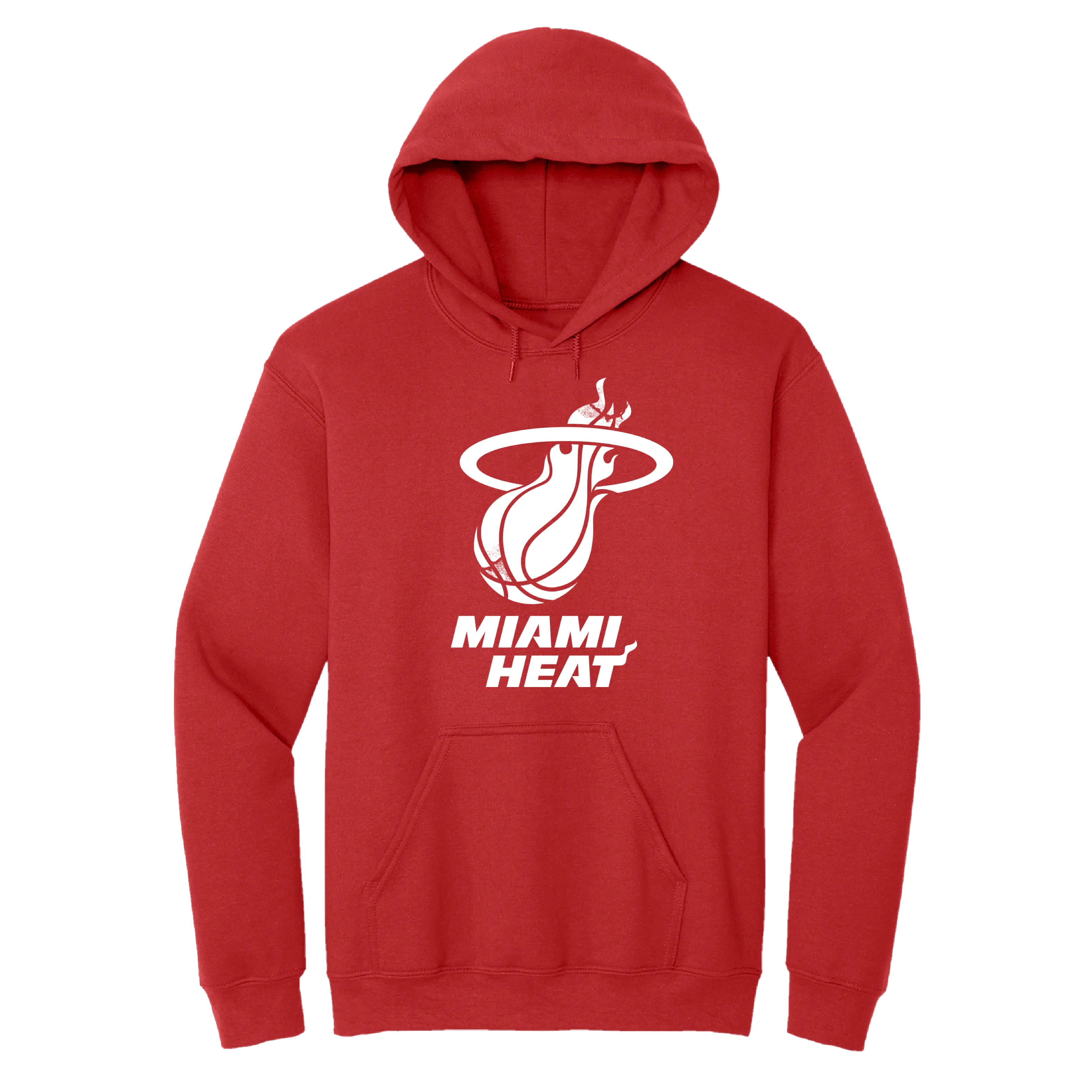 Miami HEAT Logo Red Hoodie