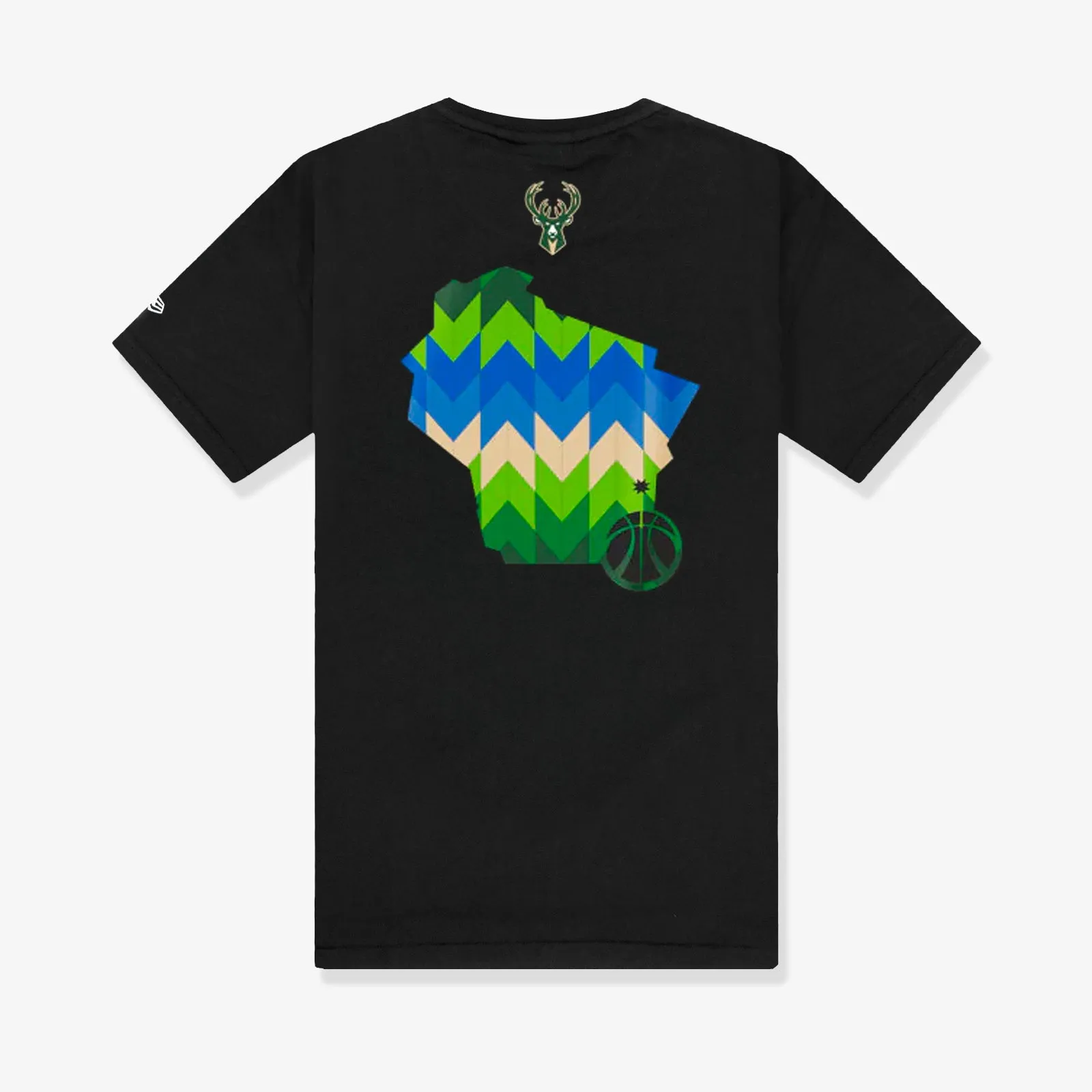 Milwaukee Bucks City Edition T-Shirt - Black