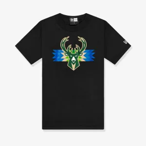 Milwaukee Bucks City Edition T-Shirt - Black