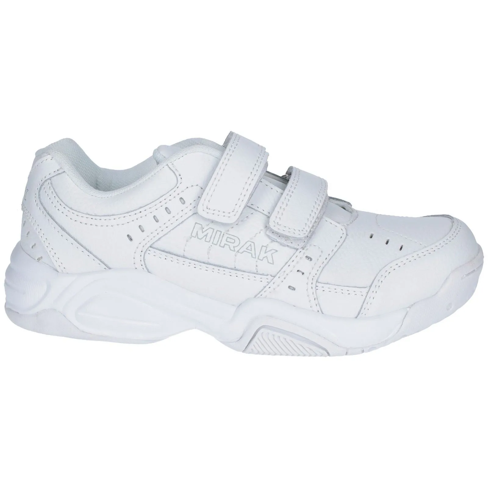 Mirak Boys Trainer - Contender Velcro in Black, 2-6.5