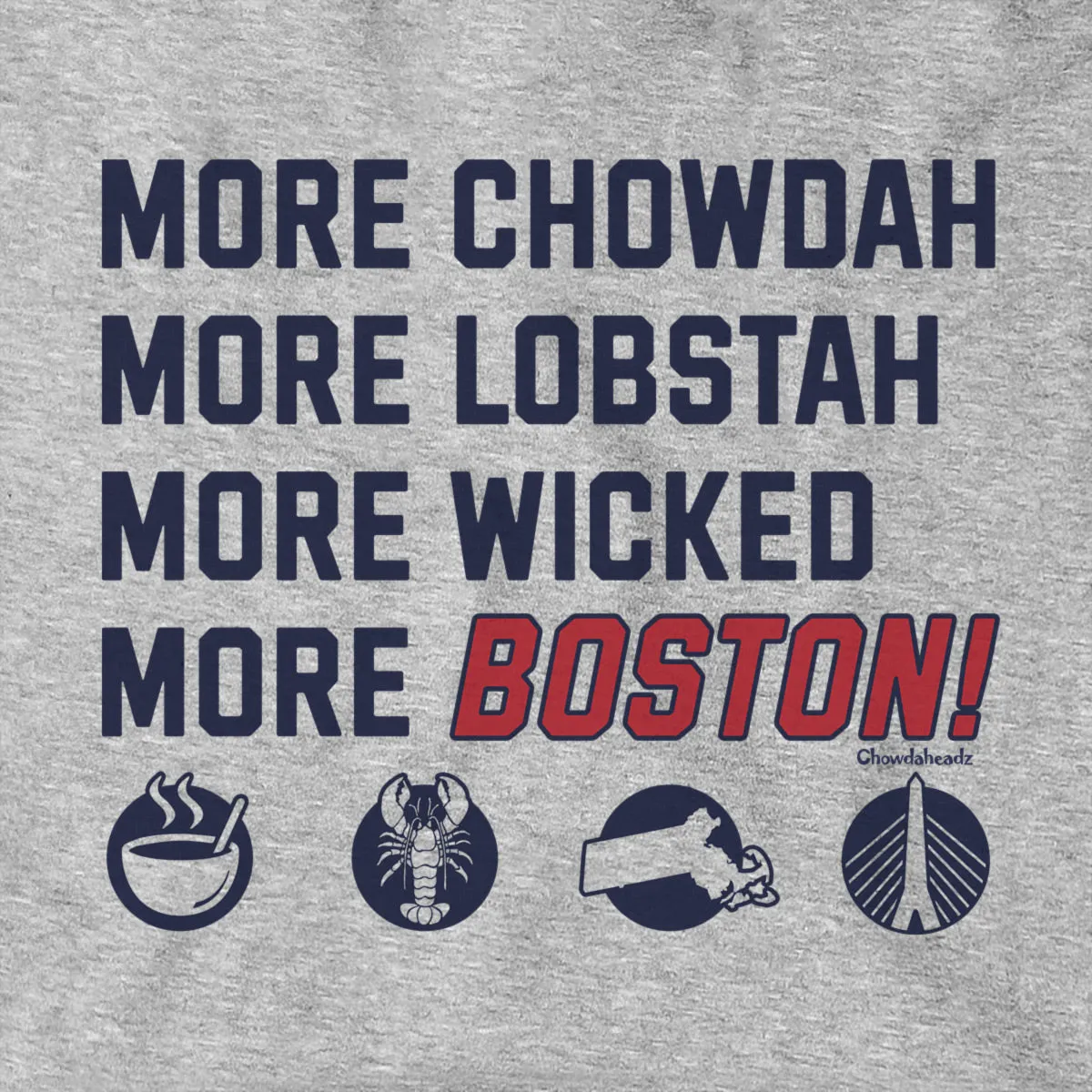 More Boston Icons Hoodie