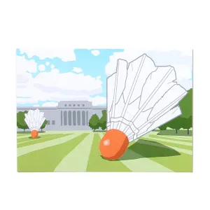 Nelson Lawn Shuttlecock Postcard