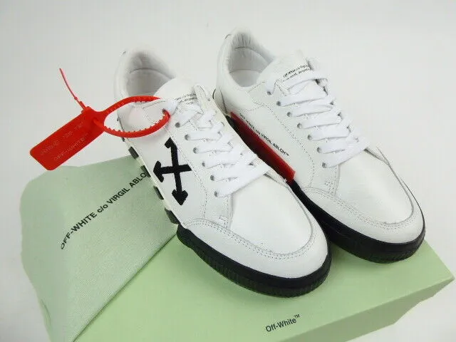 New Off White C/O Virgil Abloh Womens 'Low Vulcanized' Trainers Size 39