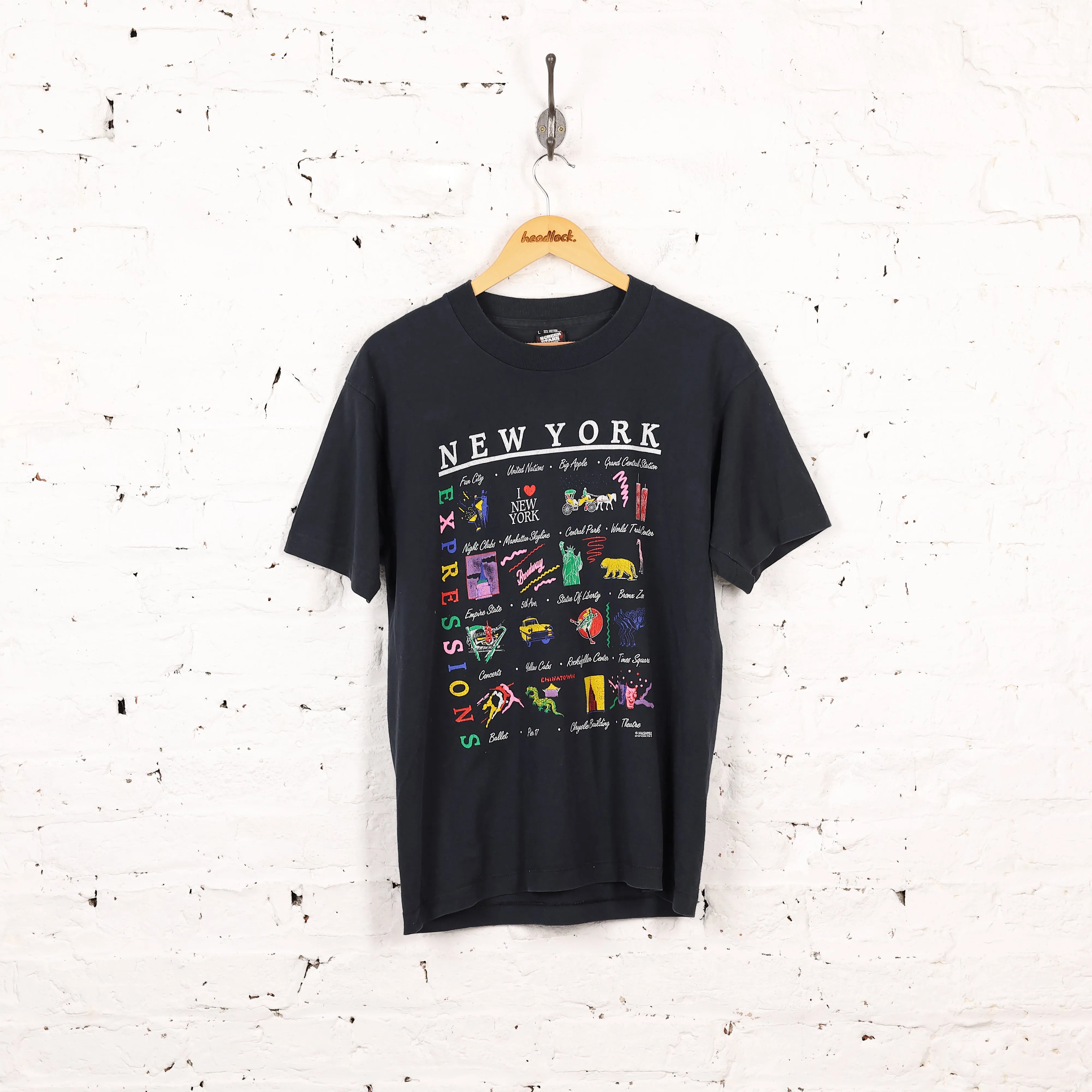 New York City Expressions T Shirt - Black - L