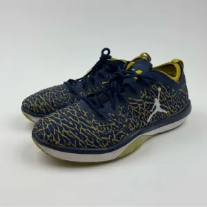 Nike Air Jordan Trainer 1 Low Michigan Wolverines 845403-420 Men's Size 11