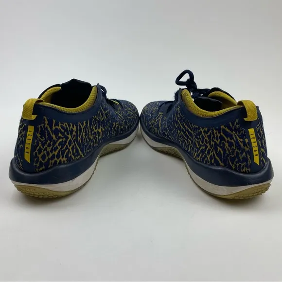 Nike Air Jordan Trainer 1 Low Michigan Wolverines 845403-420 Men's Size 11