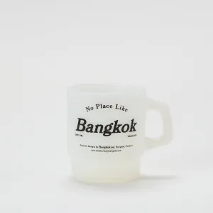 NO PLACE LIKE BANGKOK CUP - WHITE FONT BLACK