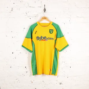 Norwich City 2006 Xara Football Shirt - Yellow - XXXXXL
