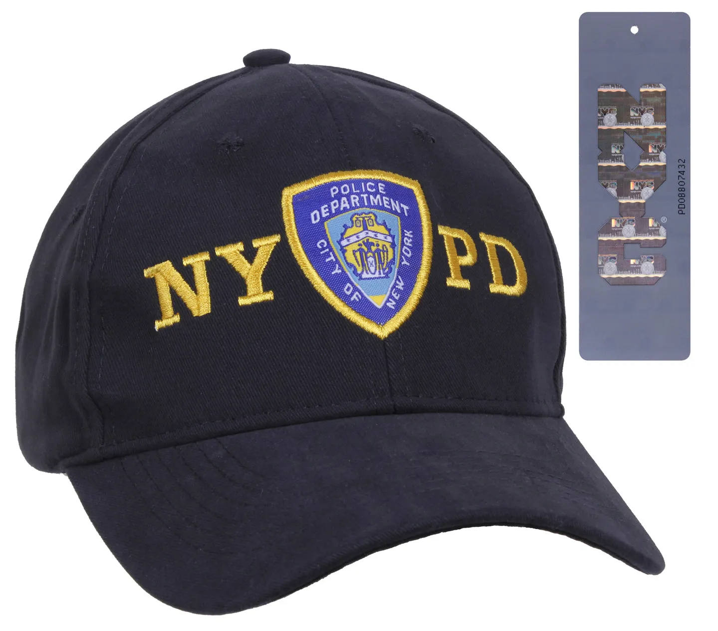 Officially Licensed NYPD Adjustable Cap With Emblem 8272