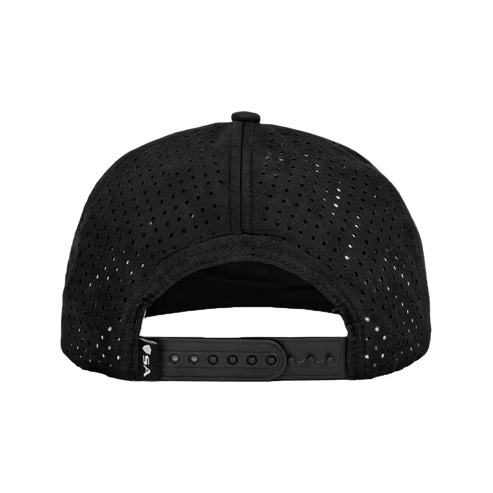 Performance Flat Bill Snapback | Midnight Skyline | Black PreOrder