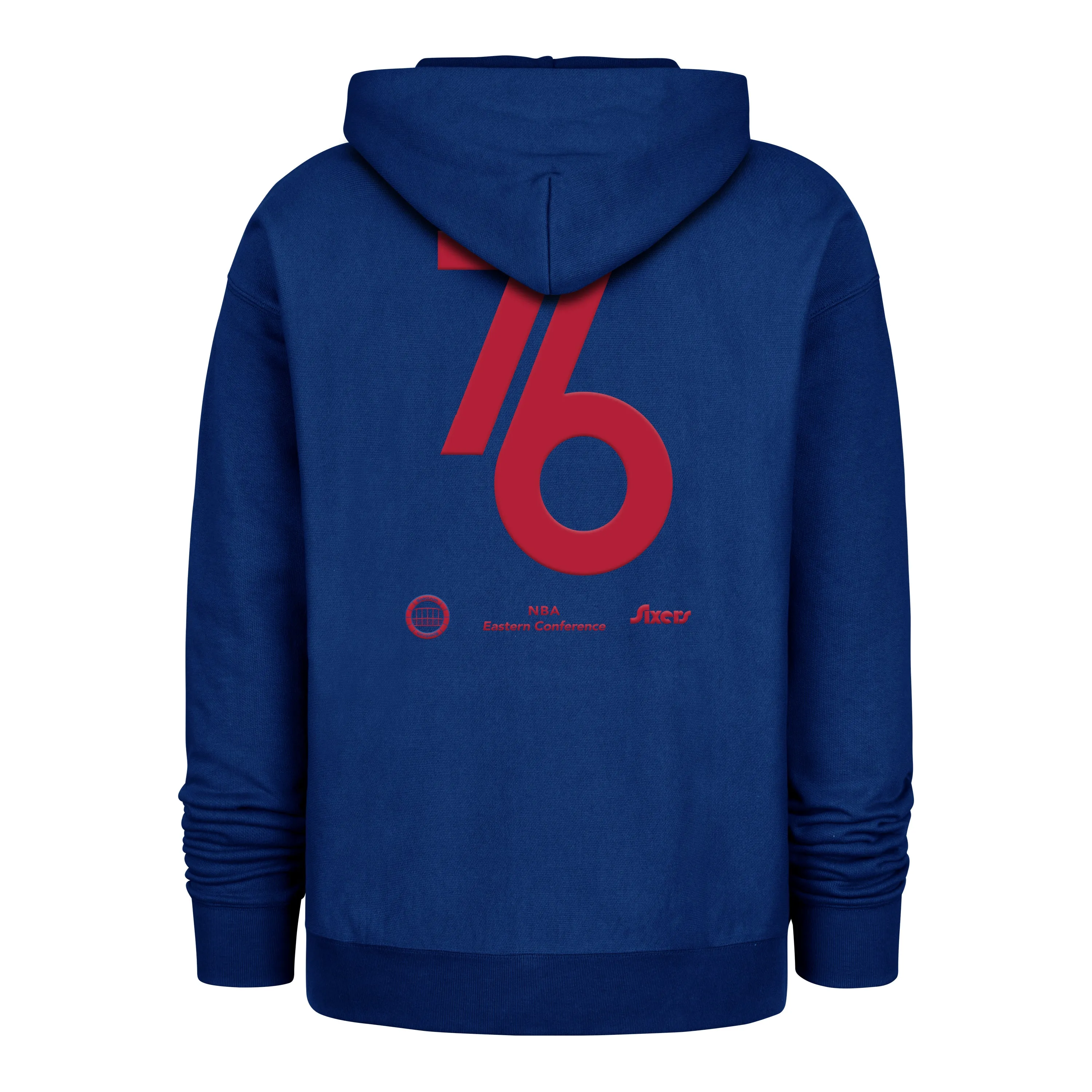 PHILADELPHIA 76ERS CITY EDITION DOUBLE CROSSOVER '47 FOUNDATION HOOD
