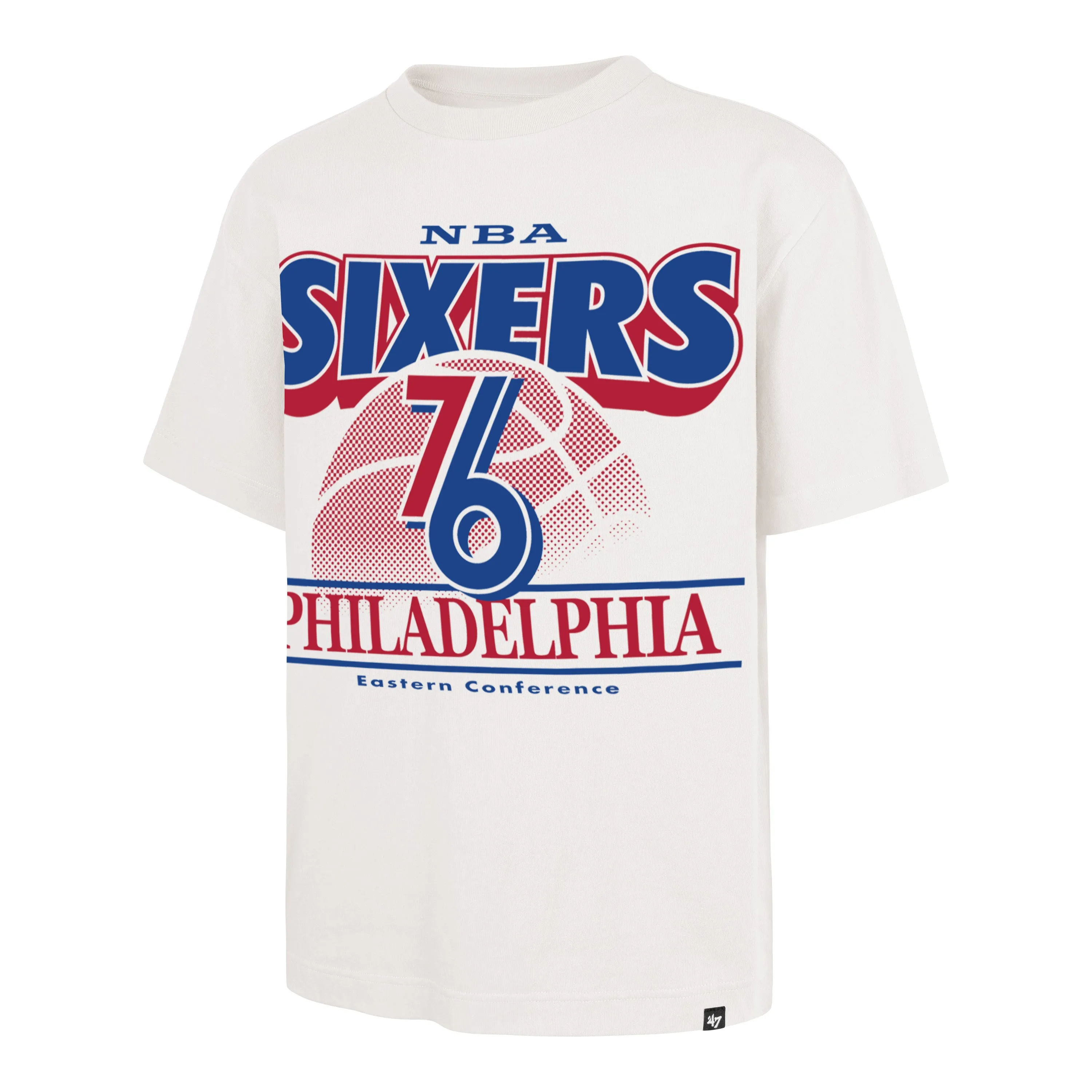 PHILADELPHIA 76ERS CITY EDITION SHIFTY '47 FOUNDATION TEE