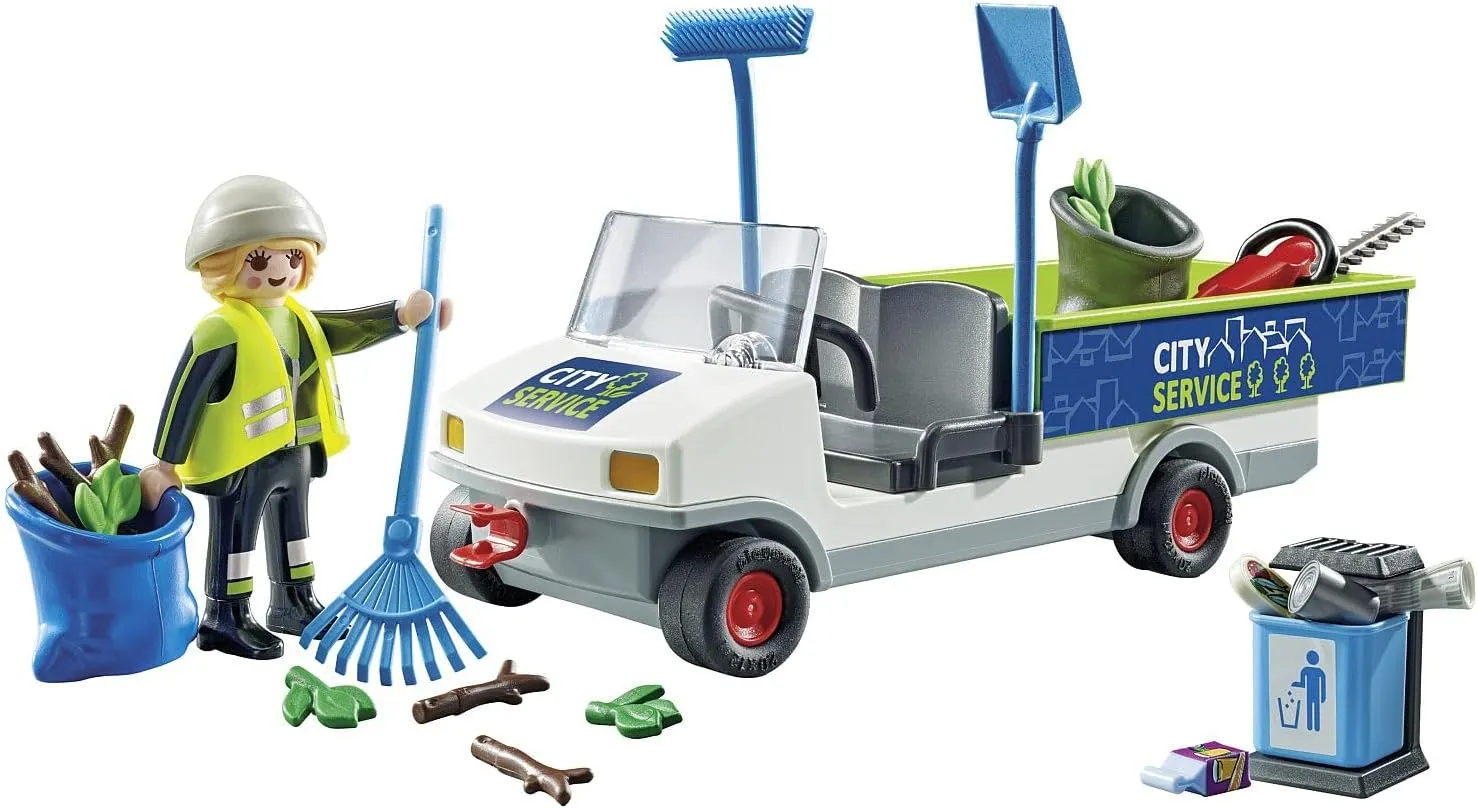 Playmobil Street Cleaner with e-Vehicle (71433)
