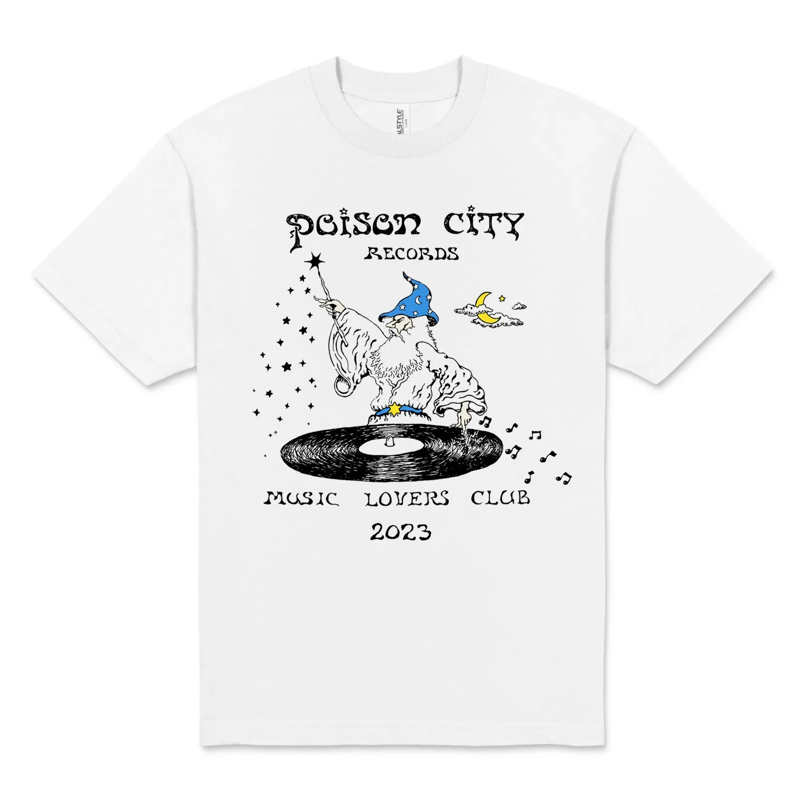 POISON CITY 'Music Lovers Club' T-Shirt