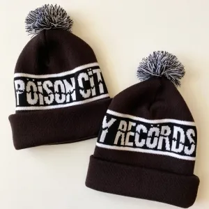 POISON CITY 'Pom Pom' Beanies