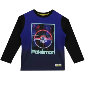 Pokemon Long Sleeve Top - Pokeball