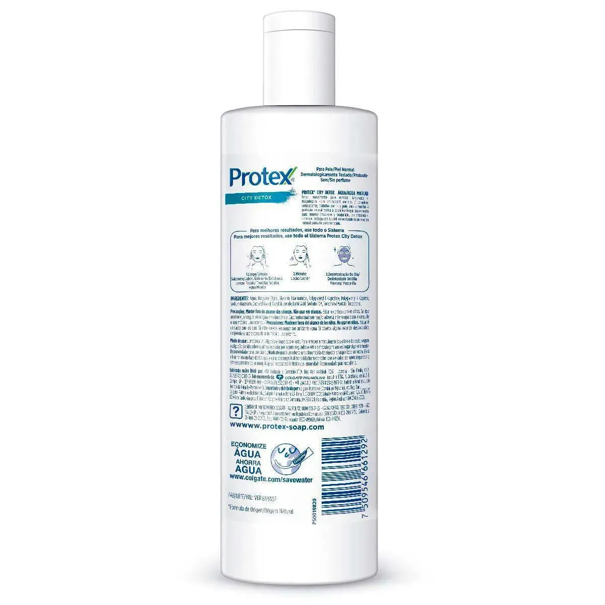 Protex Líquido Agua Micelar City Detox 250 Ml