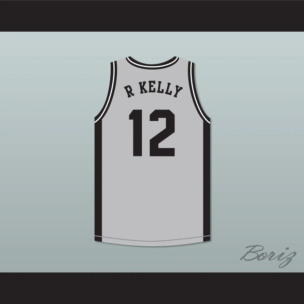 R Kelly 12 Atlantic City Seagulls Basketball Jersey USBL