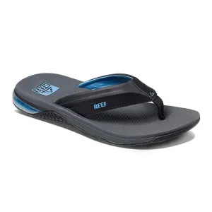 Reef Men's Anchor Gray Blue Flipflop Sandal