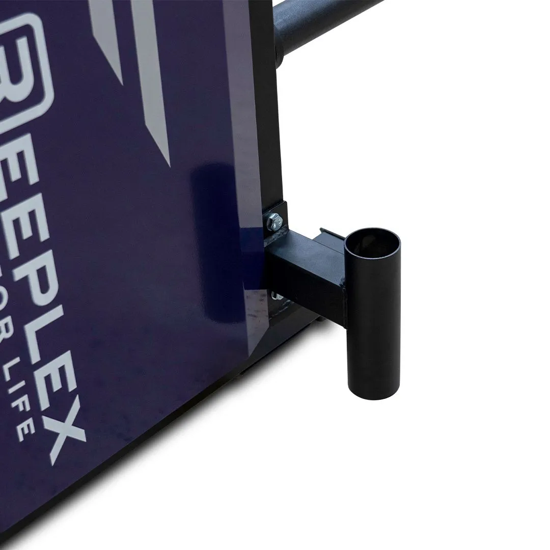 Reeplex Cx3 Multi Gym   Adjustable Bench   100kg Weight Plates   Barbell   Leg Press   Jammer Arms