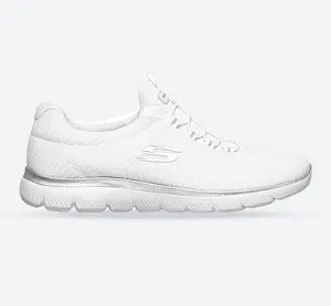 Skechers 12980 Summits Slip-On-Sport-Sneakers für Damen in weiter Passform