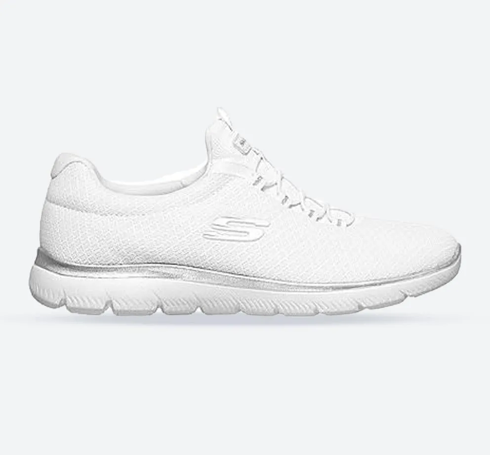 Skechers 12980 Summits Slip-On-Sport-Sneakers für Damen in weiter Passform