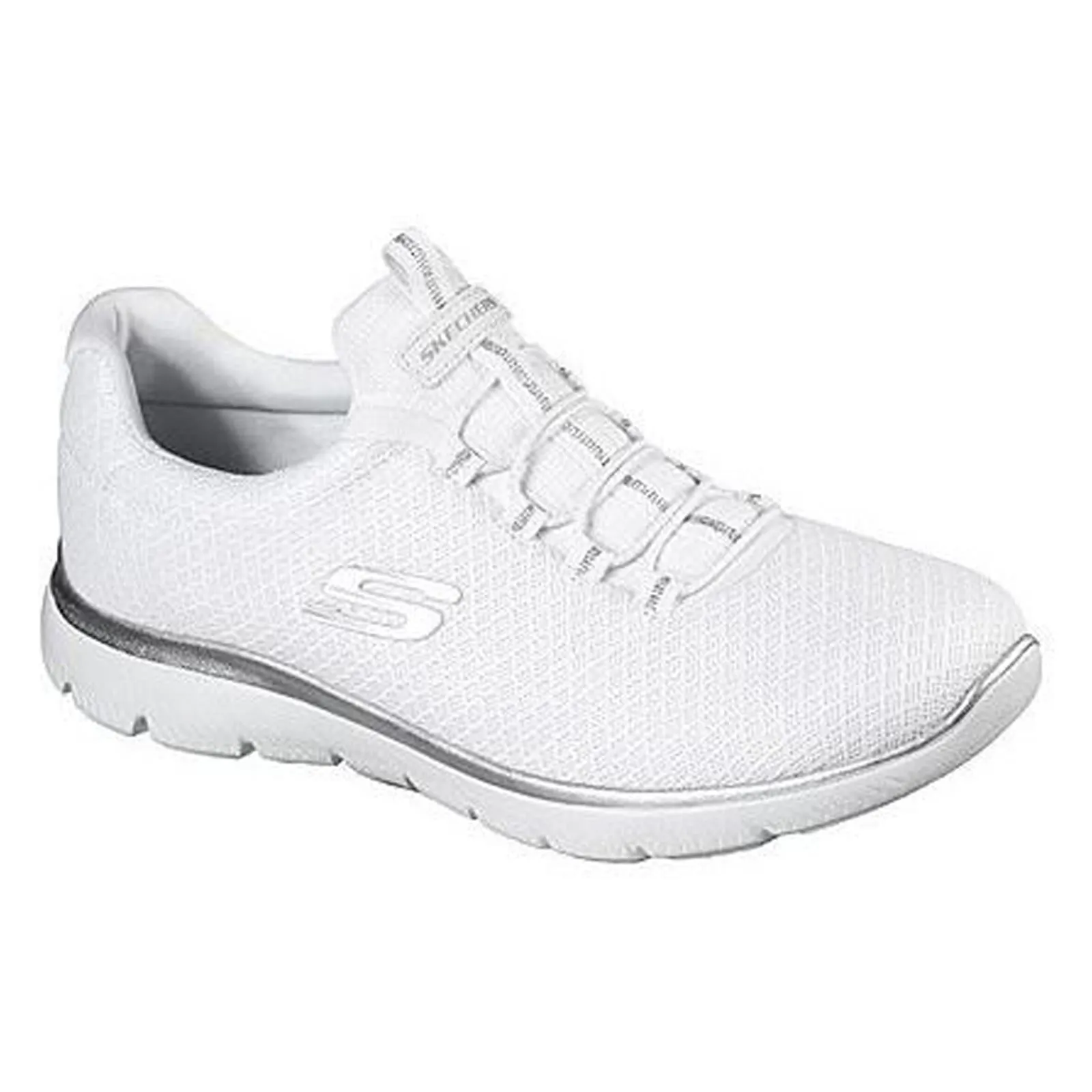 Skechers 12980 Summits Slip-On-Sport-Sneakers für Damen in weiter Passform