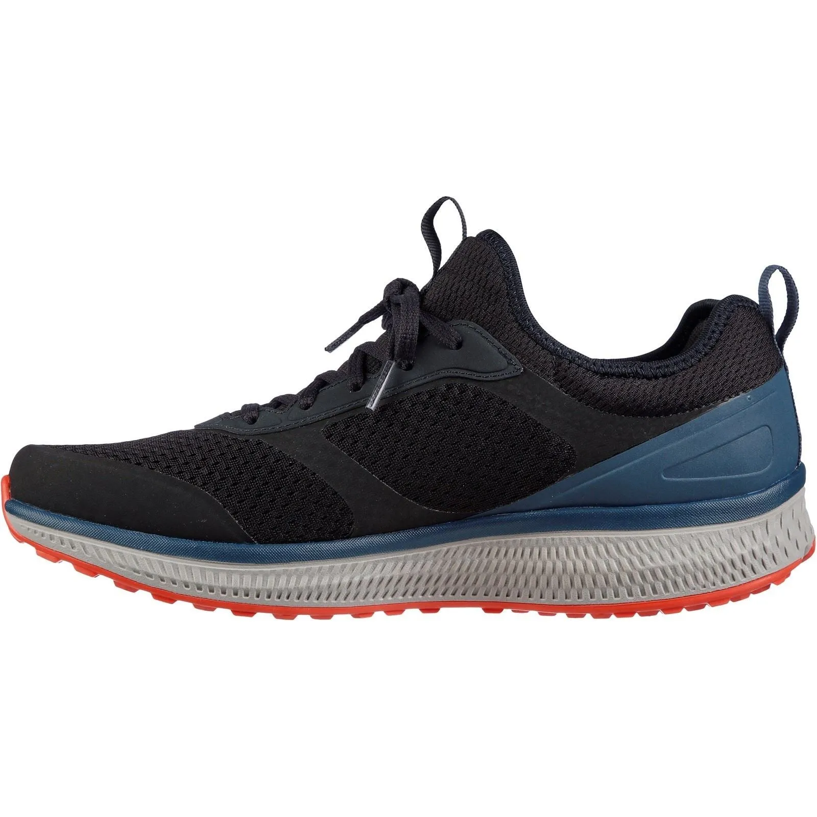 Skechers 220102 GOrun Consistent Herren-Sneaker in weiter Passform, Schwarz/Blau